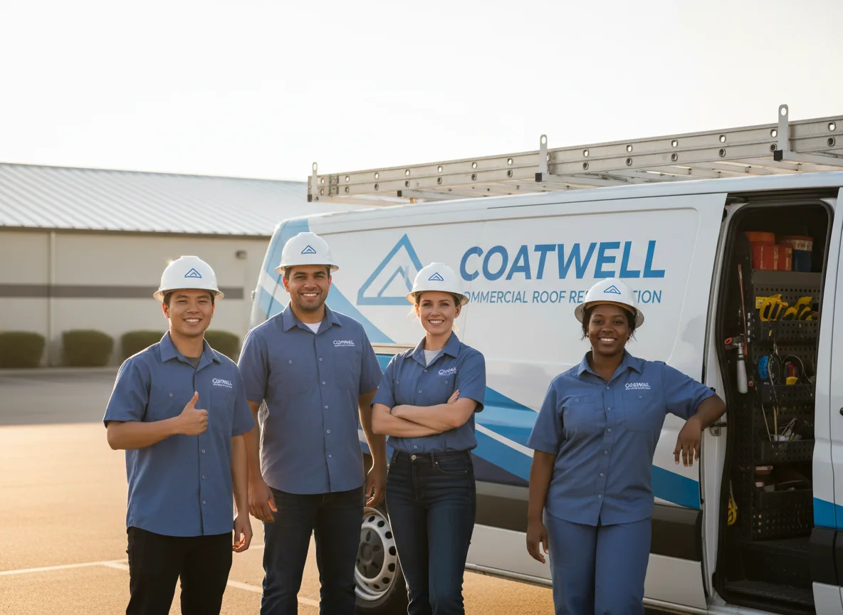 Commercial roof coating company in New London, TX